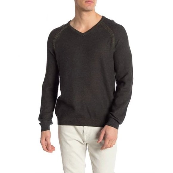 Tailor Vintage Other - Tailor Vintage Mens Green Gray Winter Reversible V Neck Sweater New Sizes XL